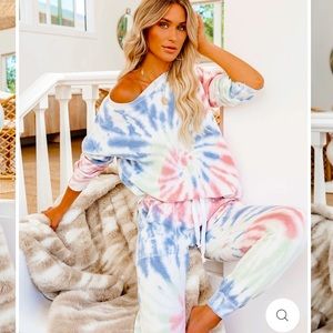 Vici Collection Wake Up Call Cotton Blend Tie Die